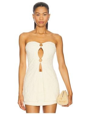 Devon Windsor Joy Top En Color Crema Talla (También En M, S, Xl, Xs) - Blanco