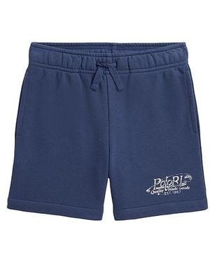 Polo Ralph Lauren Kids Easy French Terry Polo Rl Standard Short En Color Azul Talla (También En 6, 3, 4, 5)