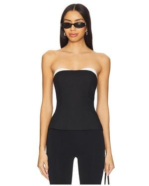 superdown Anika Strapless Top - Black