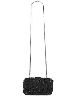 OLGA BERG Beth Encrusted Clutch - White