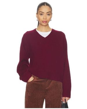 Sold Out NYC The Cashmere V-Neck - Purple