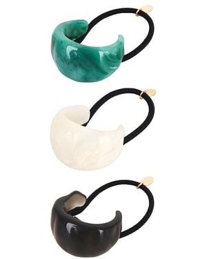 8 Other Reasons Belle Hair Tie Pack Of 3 - Green