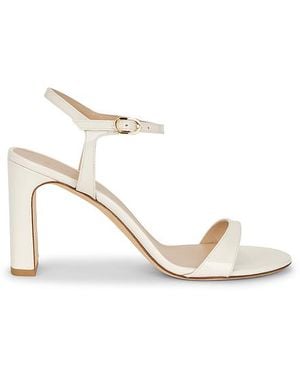 Stuart Weitzman Sandale Babette 85 - Weiß