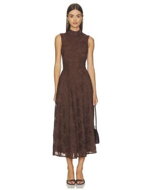 ROTATE BIRGER CHRISTENSEN Kleid Kaoru - Braun