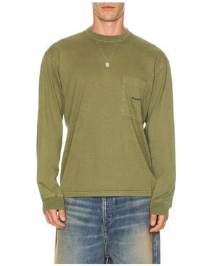 Huf 89 Heavyweight Long Sleeve Tee - Green