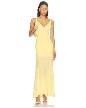 alice + olivia asymmetric slit midi dress Alice + Olivia - Harmony Drapey Asymmetrical Midi Skirt