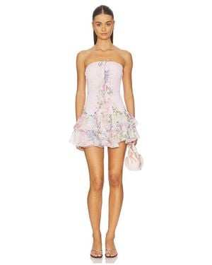 Charo Ruiz Short Dress Cusia - White