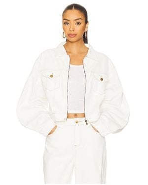 SNDY'S Rune Denim Jacket - White