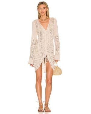 SNDY'S Fate Mini Dress - Natural