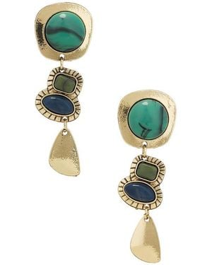 petit moments Tacoma Earrings - Green