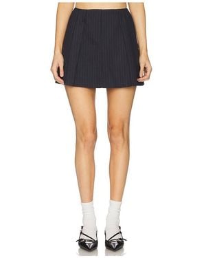 Lovers + Friends Denise Mini Skirt - Blue