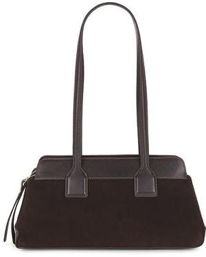 Flattered SAC PORTÉ ÉPAULE GRETA en Brown. - Noir