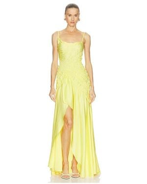 Georgia Hardinge Eclipse Dress - Yellow
