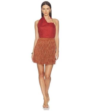 AZULU Palmer Dress - Red
