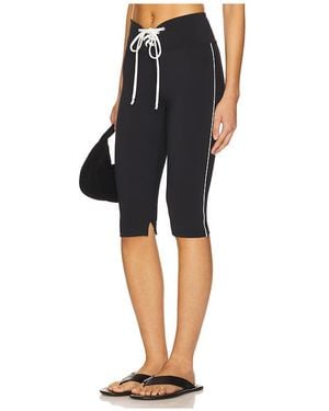 Year Of Ours Football Capri Legging - Black
