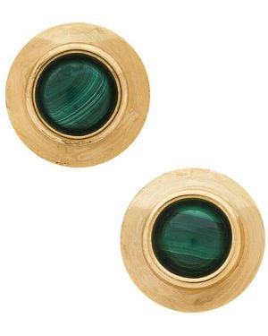 Jennifer Behr Pendientes Alva En Color Oro Metálico Talla - Azul