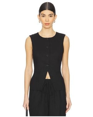 Steve Madden Wesley トップ - ブラック