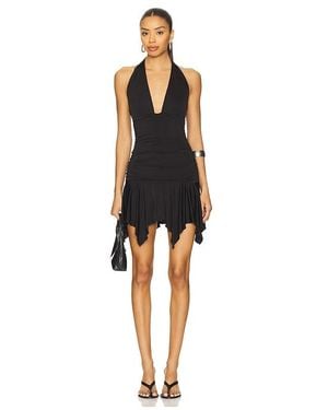 superdown Aryella Halter Mini Dress - Black