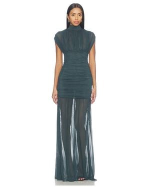 SER.O.YA Irit Mesh Dress - Blue