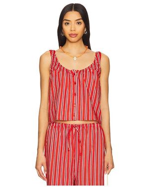 WeWoreWhat Scoop Neck Cami - Red