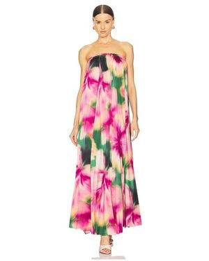 MISA Los Angles Agatha Dress - White