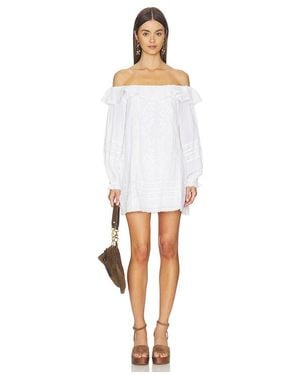 Show Me Your Mumu Meadow Mini Dress - White