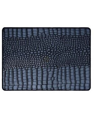 Heaven Mayhem Pro 13 Embossed Faux Leather Laptop Case - Blue