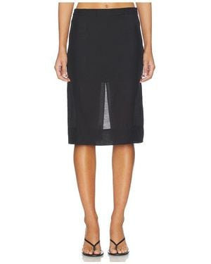 Lovers + Friends Rachel Midi Skirt - Black