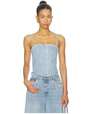 GIUSEPPE DI MORABITO Oberteil Denim - Weiß