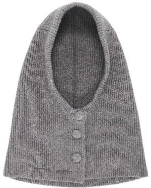 FAVORITE DAUGHTER The Button Balaclava - Gray
