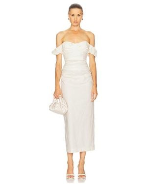 Camila Coelho Kleid Maisy - Weiß