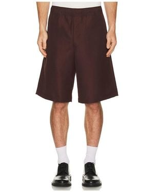 vowels Easy Shorts - Brown