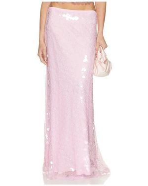 SNDY'S X Revolve Calliope Maxi Skirt - Pink