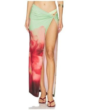 Camila Coelho Rya Maxi Skirt - Multicolor