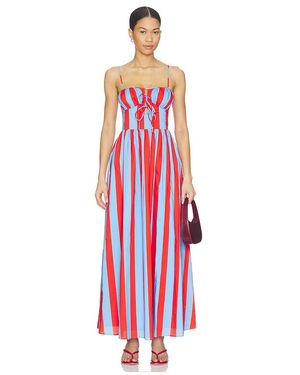 Line & Dot Primo Dress - White