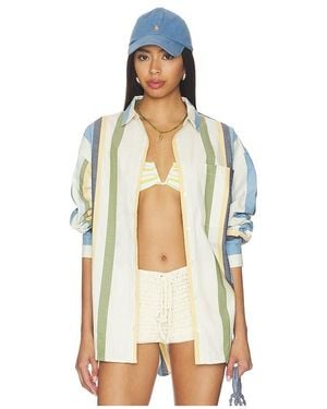 Joe's Jeans The Boyfriend Button Down Shirt - Multicolor