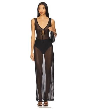 lovewave The Vianka Maxi Dress - Black