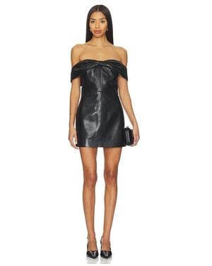 Anine Bing Colleen Mini Dress - Black
