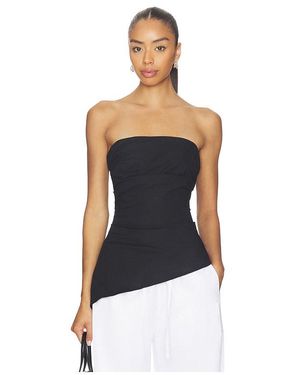 SNDY'S Nyomi Asymmetrical Top - Blue