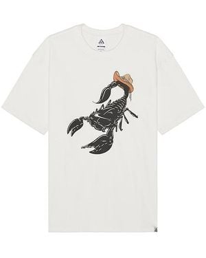 Nike Acg Scorpion Tee - White