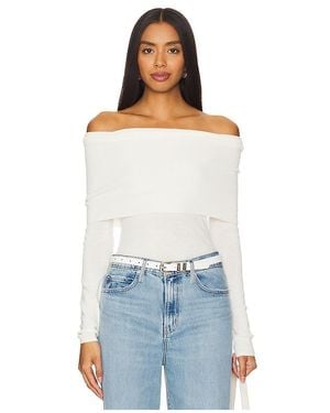 Le Superbe Clavicle Jumper - White