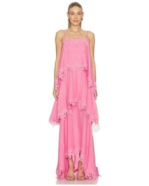 Elliatt Miri Tiered Gown - Pink