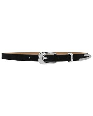 Ettika Cinturón Modern Saddle En Color Negro Talla (También En S, M)