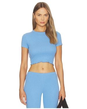 WellBeing + BeingWell Auryn Tee - Blue