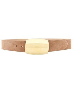 L'Agence 'Agence Milou Domed Suede Belt - Multicolour