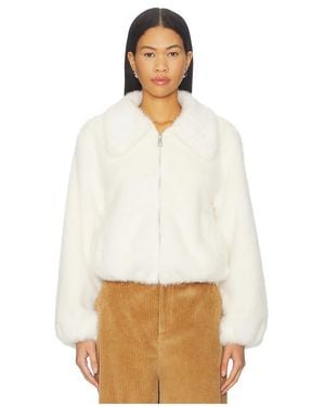 Steve Madden Abrigo Evanie En Color Crema Talla (También En M, S, Xl, Xs) - Blanco