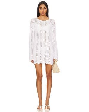 Show Me Your Mumu Packable Pullover Coverup - White