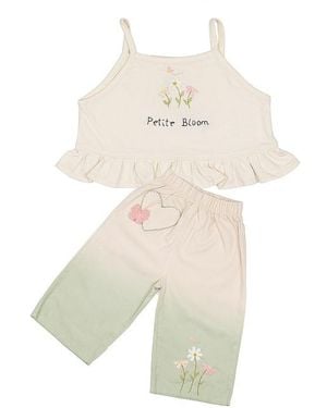 Wild Wawa Set Aus Oberteil Und Hose - Weiß