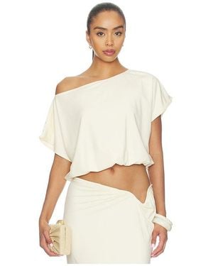 SNDY'S Alia Top - White
