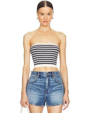 GRLFRND Ingrid Tube Top - Blue